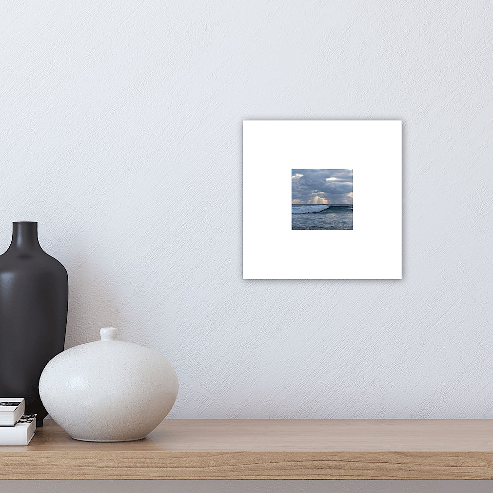 8x8 matted clouds rays waves by jacqueline mb designs