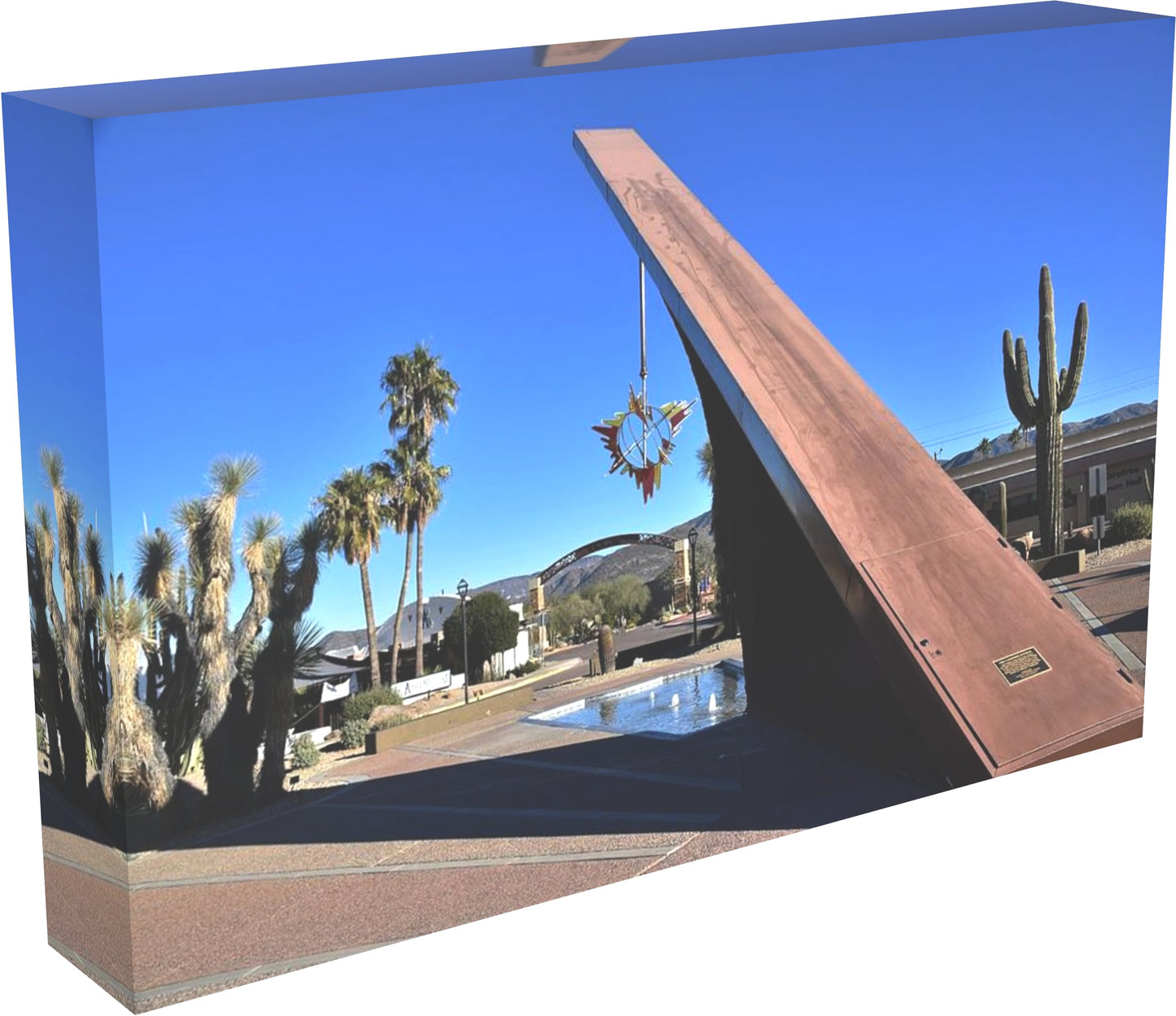 Carefree Sundial Canvas L Side by Jacqueline MB Designs