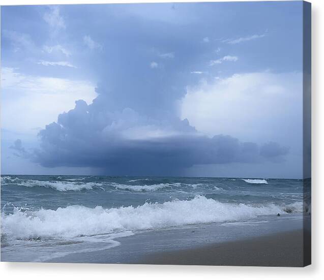 Clouds of a storm - Canvas Print