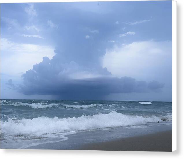 Clouds of a storm - Canvas Print