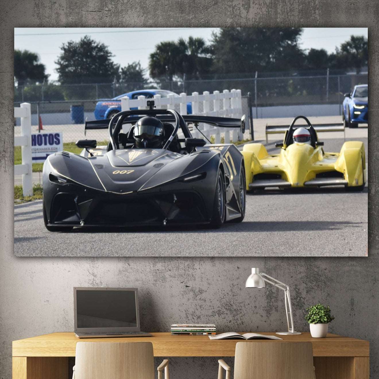 007 radical sebring acrylic print for home/office wall art by jacqueline mb designs