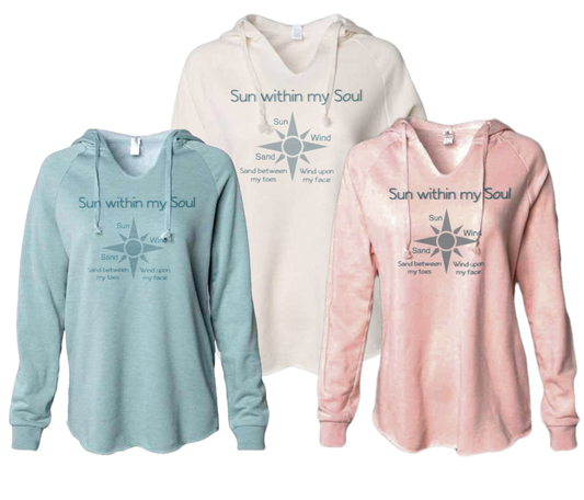 Womens Sweatshirt Sun wind soul Jacqueline MB Designs Original