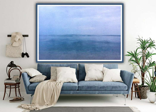 Blues of the Morning Sea DA - Classic Canvas Print