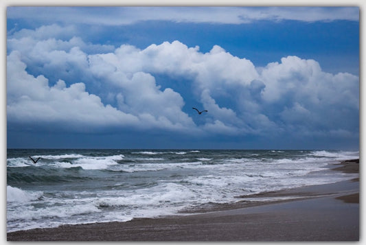 Surrounded by Clouds and Waves - Classic Acrylic Print