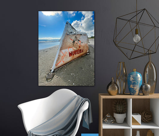 Freedom Awaits Canvas Print home decor by Jacqueline mb Designs