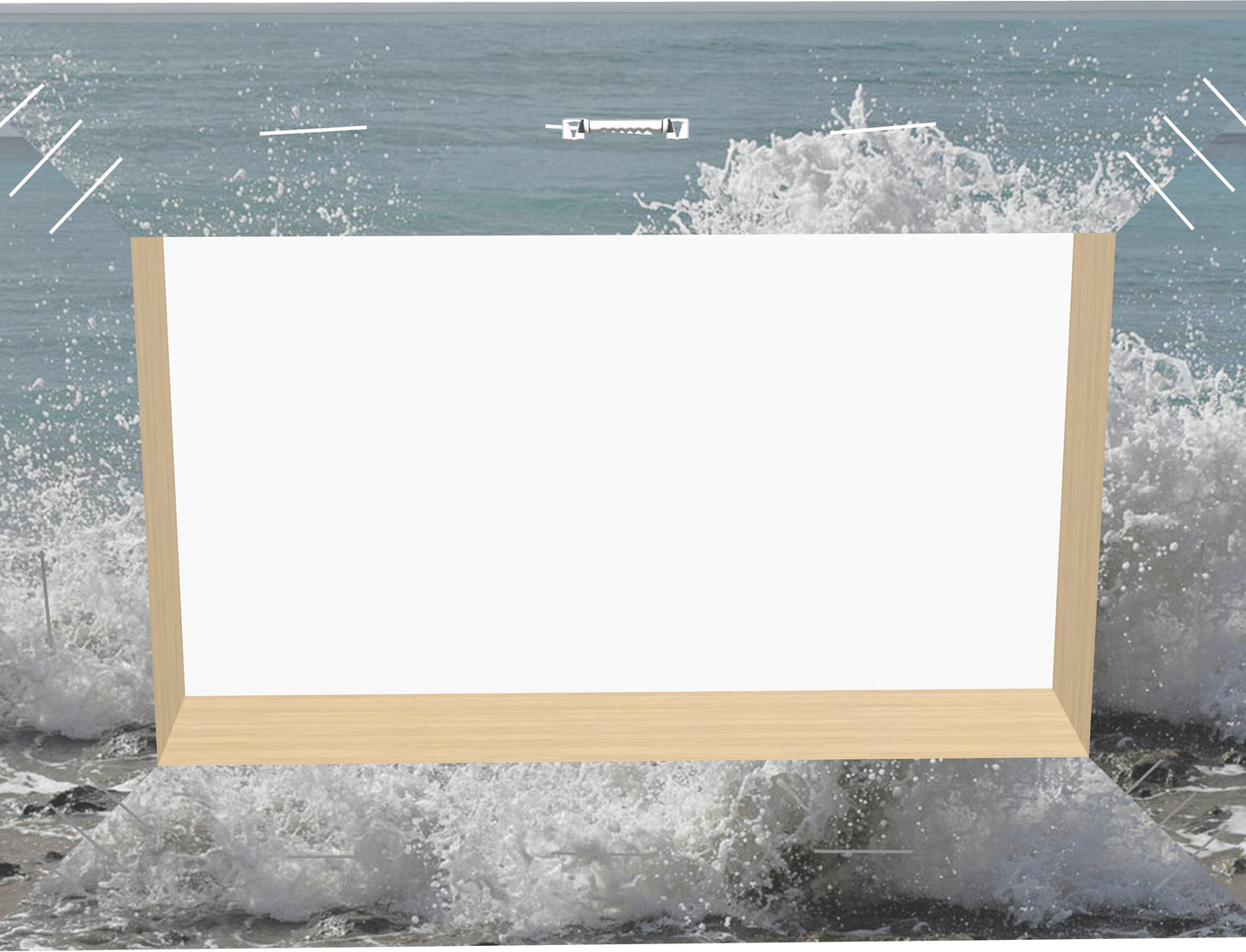 High Five from the Sea - Classic Canvas Print