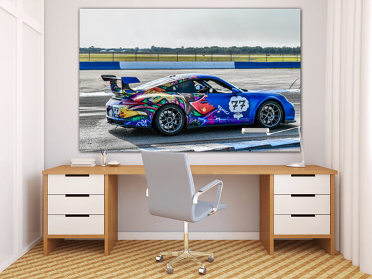 Porsche Panic 77 Sebring - Classic Canvas Print