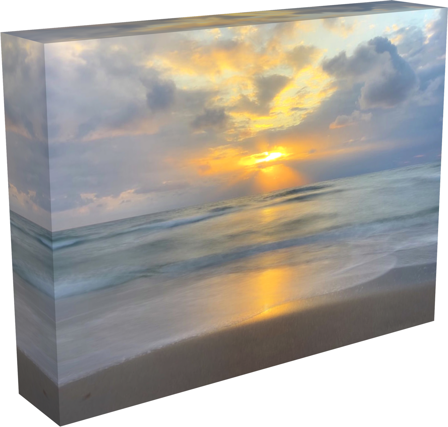 Reflections Of A Sunrise - Classic Canvas Print