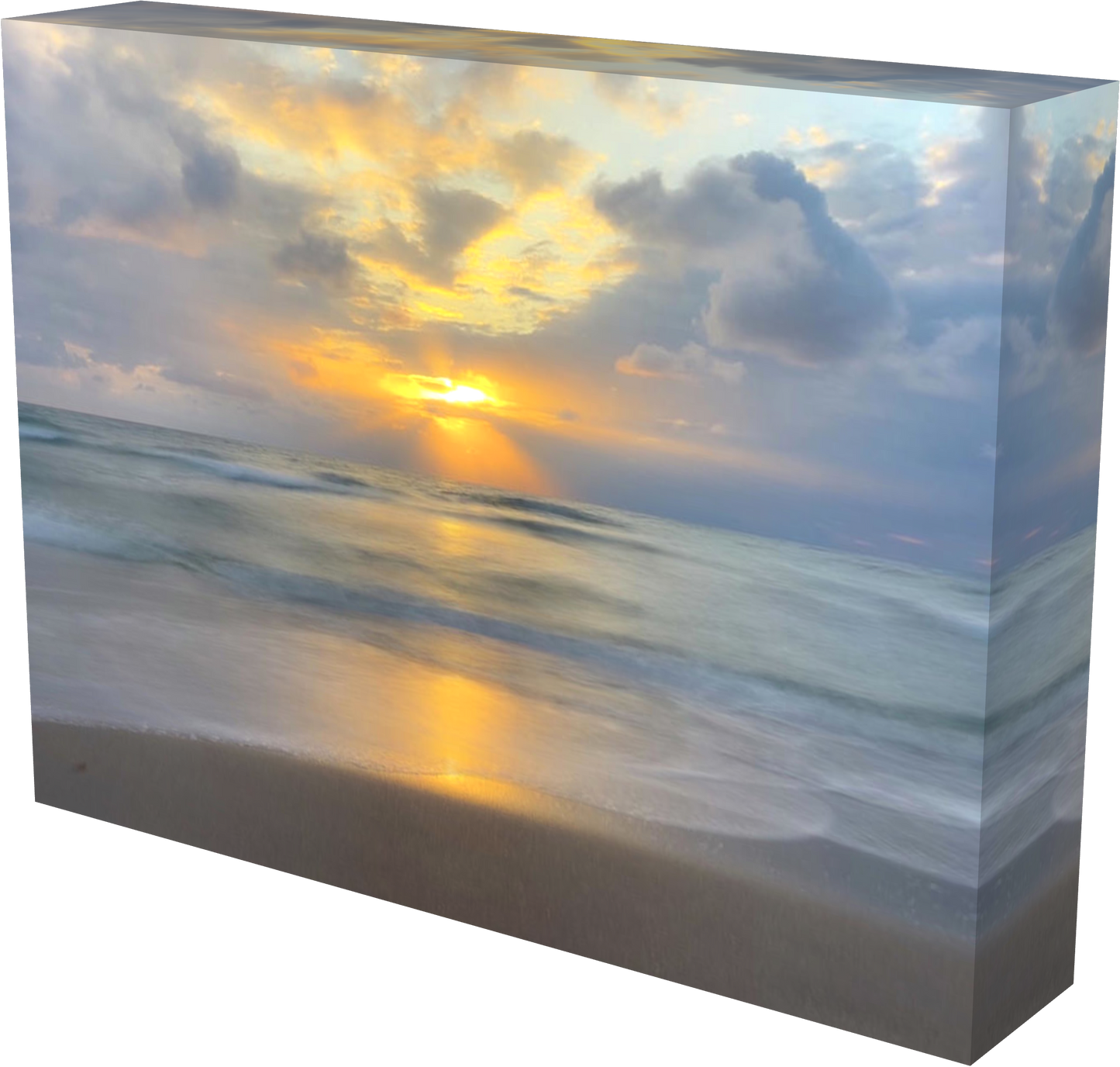 Reflections Of A Sunrise - Classic Canvas Print