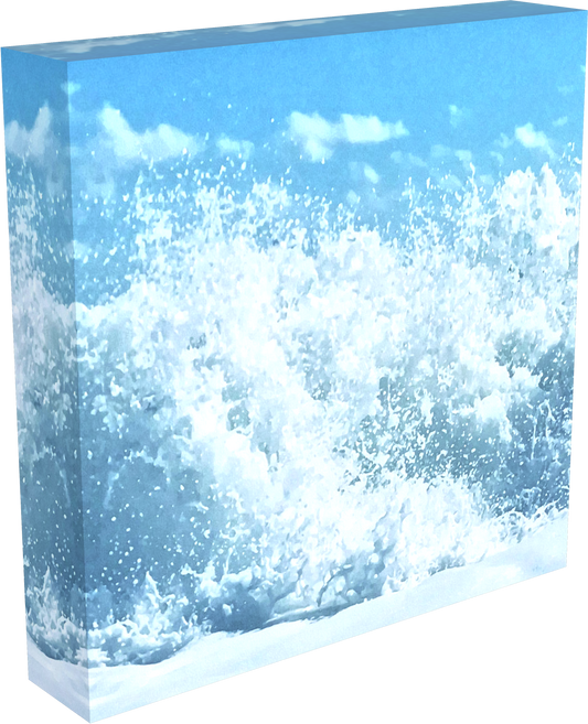 Sea bubbles canvas Left view jacqueline mb designs