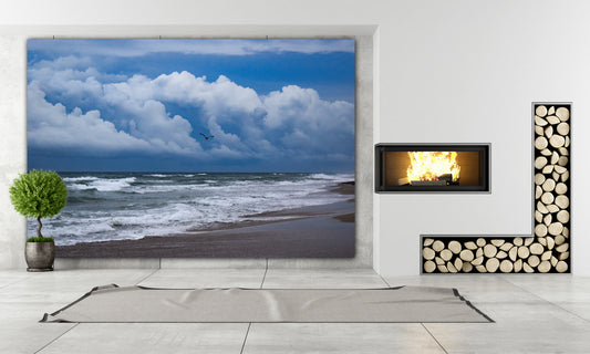 Surrounded by Clouds and Waves - Classic Acrylic Print