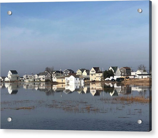 beach houses on black water river seabrook nh acrylic print posts by jacqueline mb designs