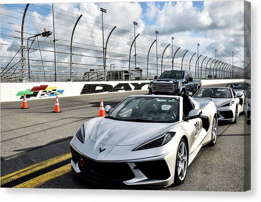 C8 at Daytona Photo Bomb - Classic Canvas Print