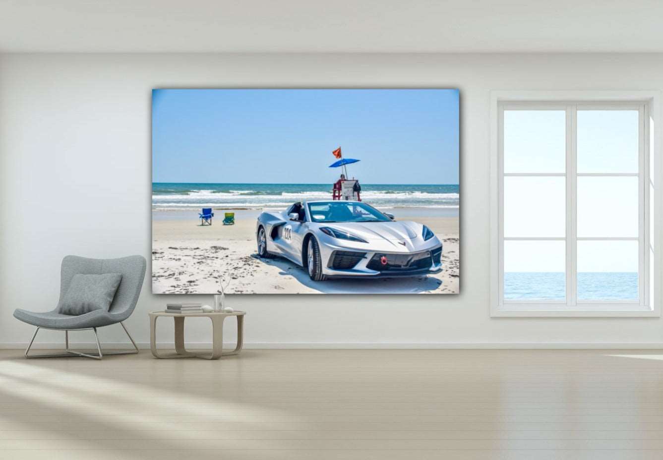 c8 at daytona beach canvas print