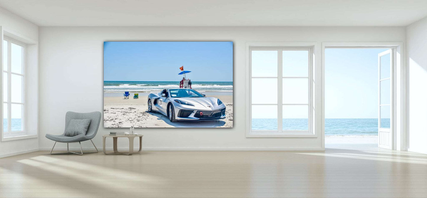 c8 at daytona beach acrylic print home decor by jacqueline mb designs
