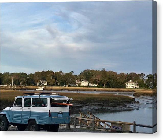 Classic Surfers Truck - Classic Canvas Print