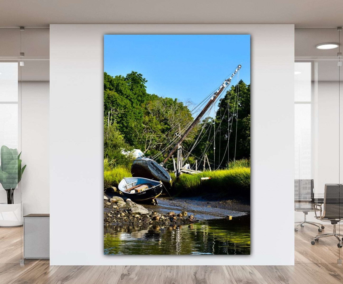 Classic Wooden Boats - Classic Canvas Print
