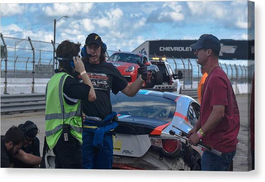 Crasher and Crashed - Classic Canvas Print