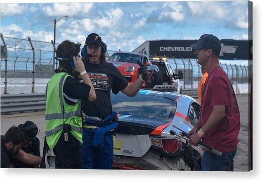 Crasher and Crashed - Classic Acrylic Print