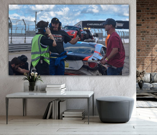 Crasher and Crashed - Classic Canvas Print