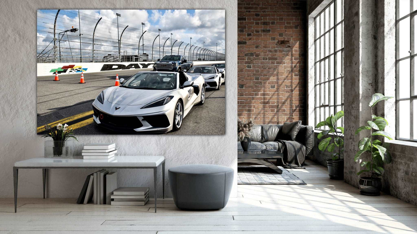 C8 at Daytona Photo Bomb - Classic Canvas Print