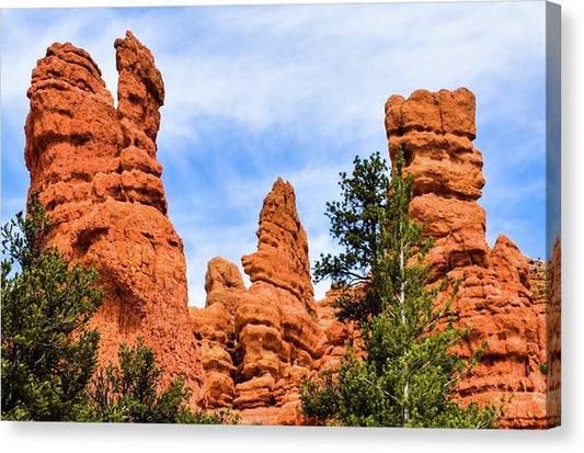 Drip Castles Utah - Classic Canvas Print