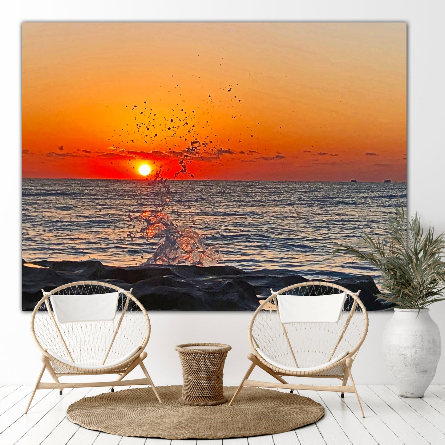 droplets of a wave art print home decor by jacqueline mb designs