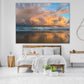 florida beach sunset metal print bedroom wall art Jacqueline MB Designs 