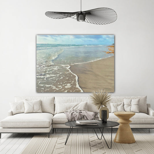 Florida Incoming tide canvas print home decor jacqueline mb designs