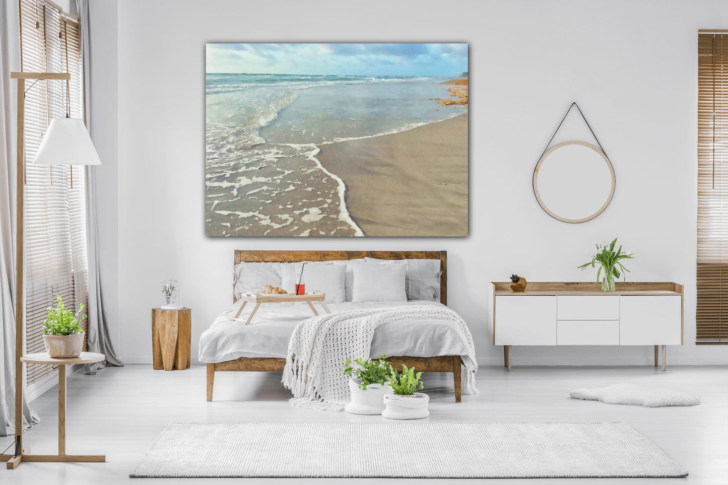 incoming florida tide acrylic print home decor by jacqueline mb designs