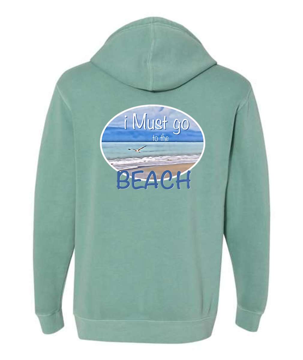 Beach is Calling Must Go Lt Colors- Highland Beach Sweatshirt