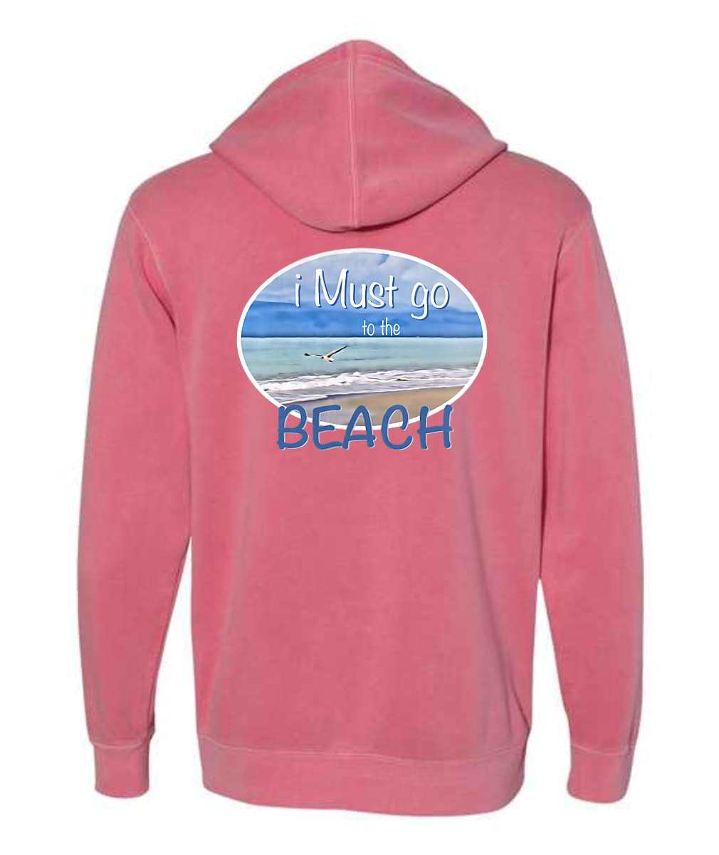 Beach is Calling Must Go Lt Colors- Highland Beach Sweatshirt