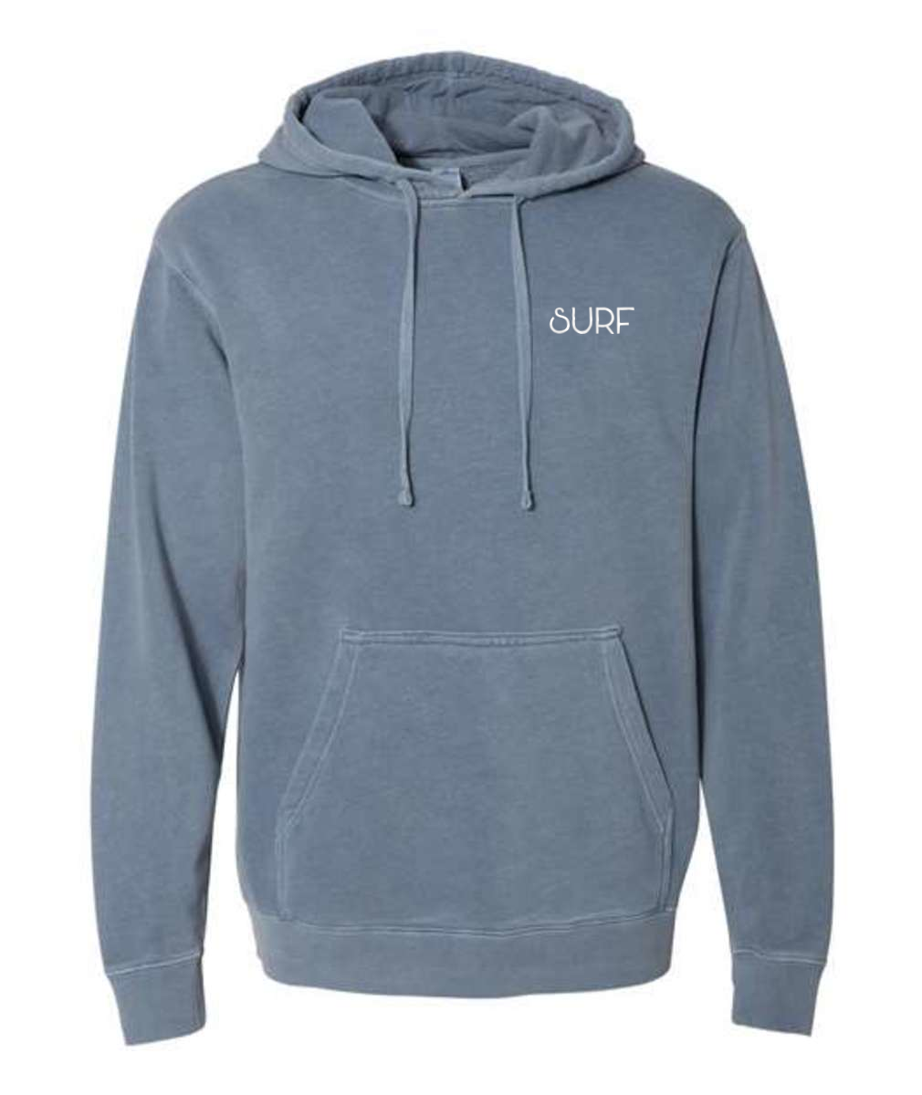 Surf Waves are Calling - Highland Beach Hooded Sweatshirt