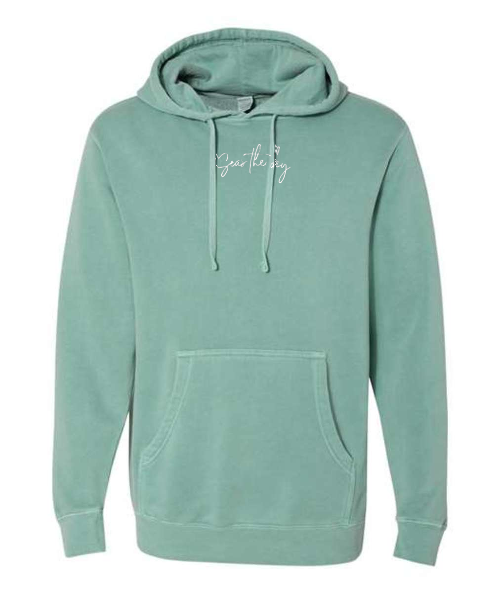 Seas the Day Soft Colors - Highland Beach Sweatshirt Hoodie