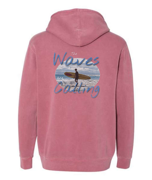 Waves Calling Surf Pinks - Highland Beach Sweatshirt