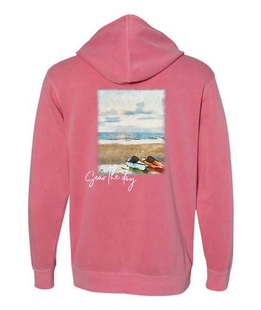 Seas the Day - Lt Colors - Highland Beach Sweatshirt Hoodie