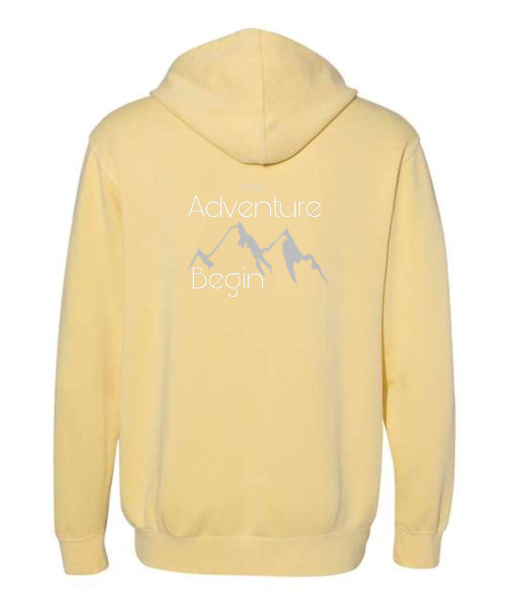 Mountain Adventure Lt Colors - Highland Beach Hooded Sweatshirt