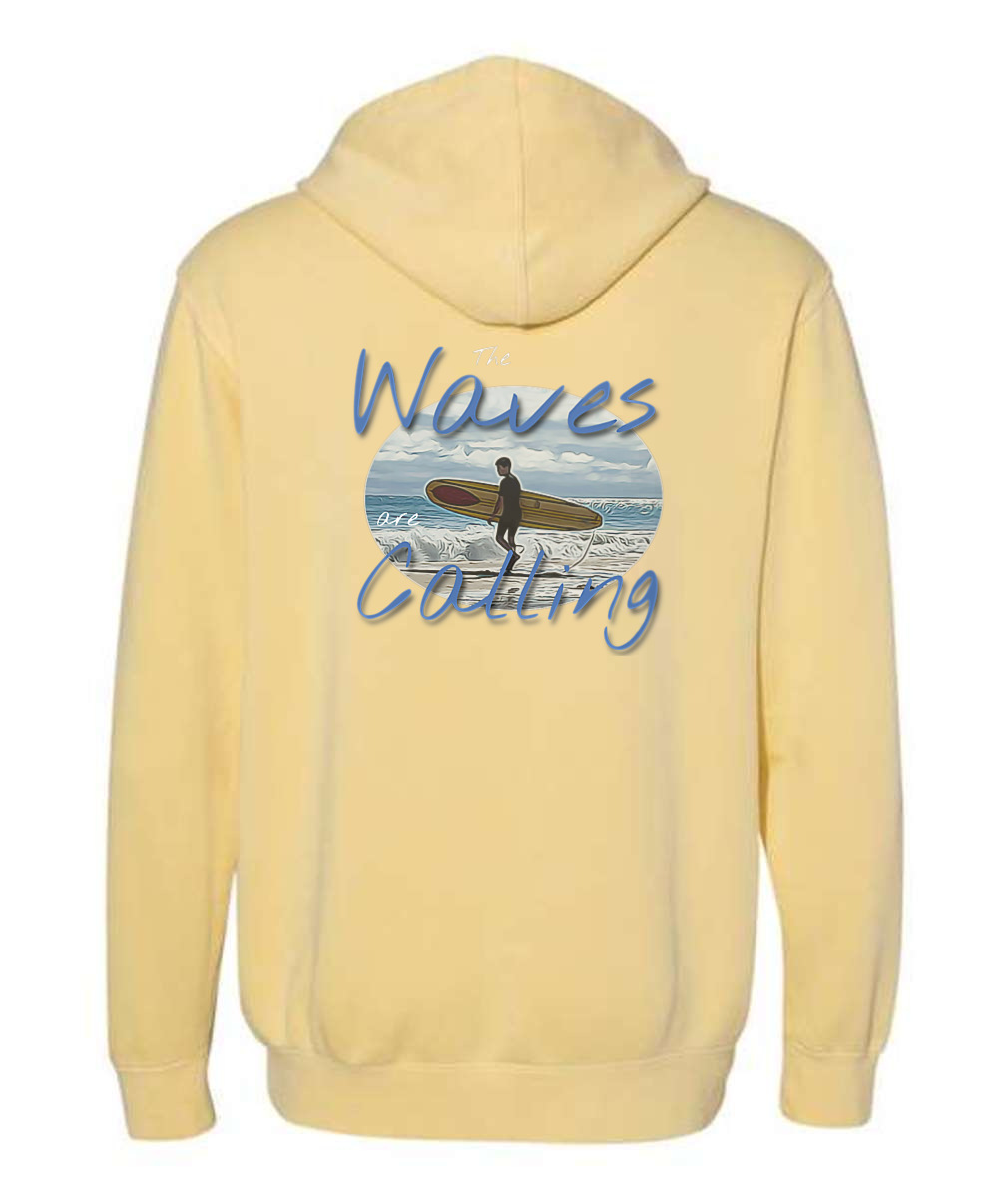 Waves are Calling Surf Lt- Highland Beach Sweatshirt