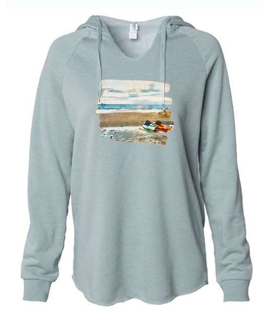 twin kayak hoodie sweatshirt - Jacqueline MB Designs