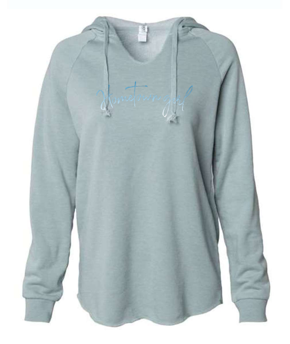 Hometown Girl - Mission Beach Sweatshirt Hooded
