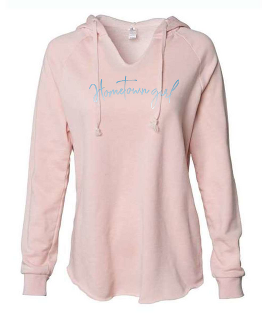 Hometown Girl - Mission Beach Sweatshirt Hooded