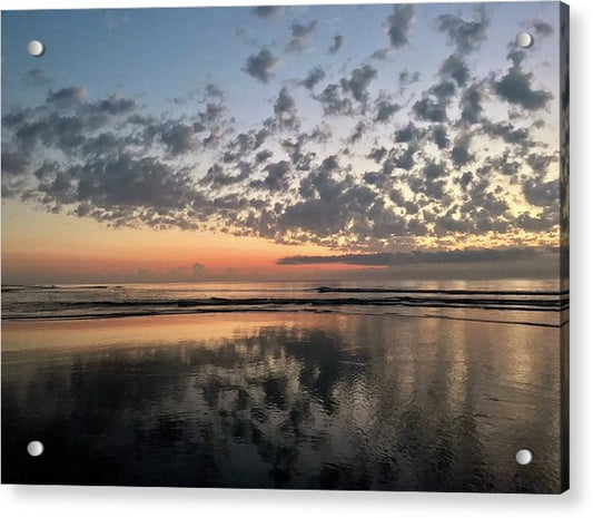 Morning Cloud Reflections - Classic Acrylic Print