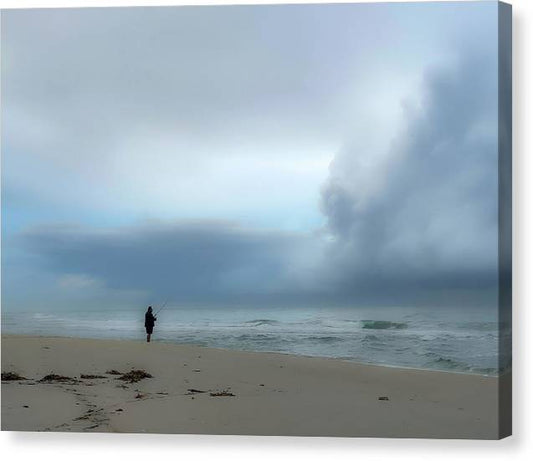 Morning Fishing - Classic Canvas Print