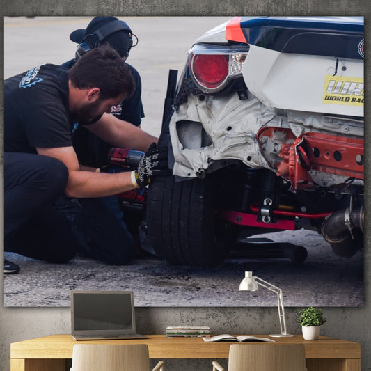 New Tire is Always Good - Classic Canvas Print