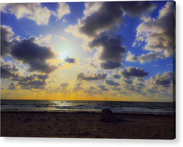 Painted Morning Bliss  - Classic Acrylic Print