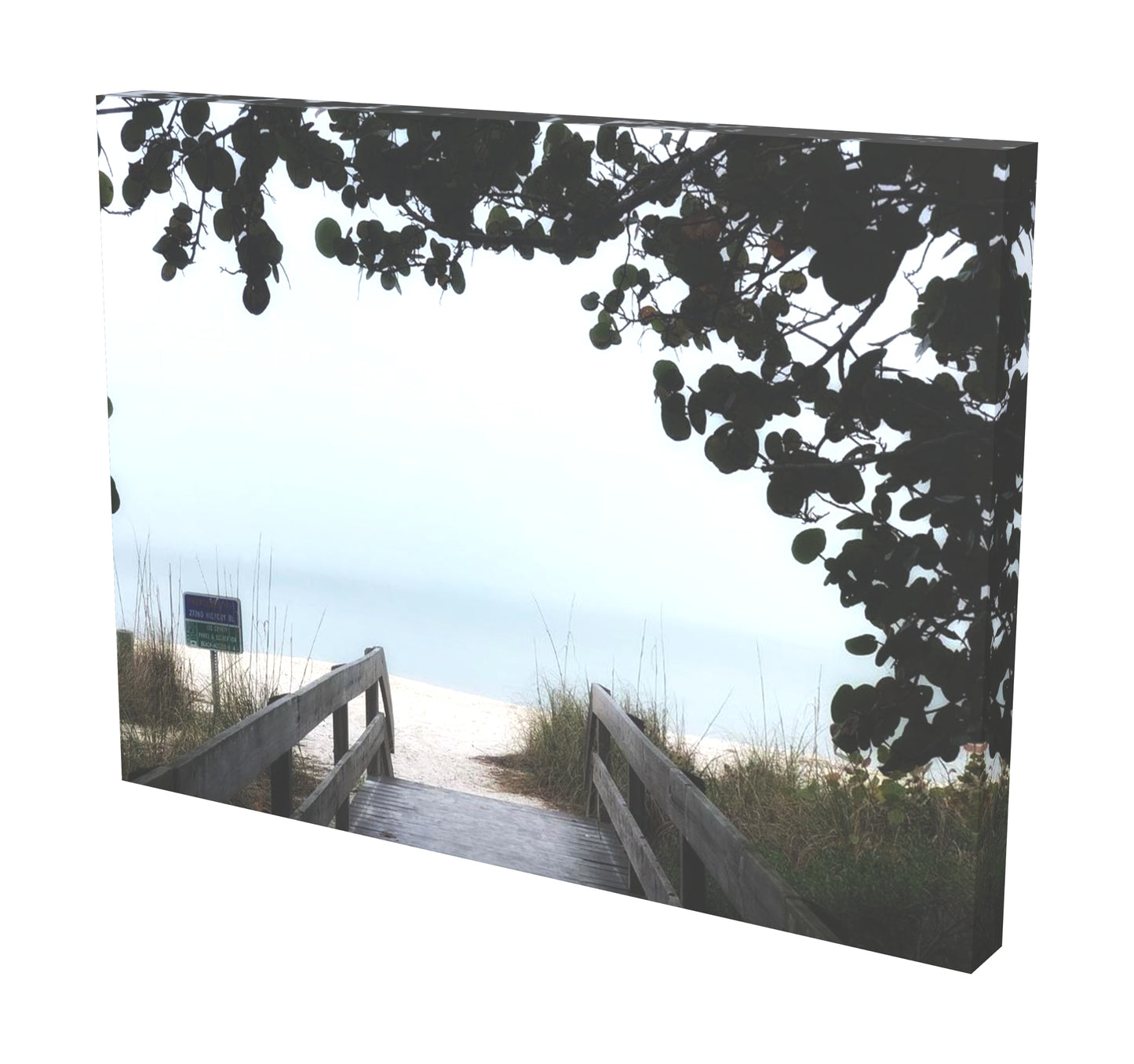 pathway to the beach canvas R print home decor jacqueline mb designs