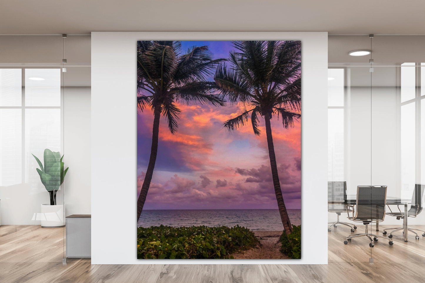 pathway to tropical art print home & office decor by jacqueline mb designs 