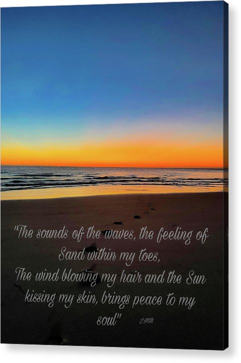 Peace To My Soul - Classic Acrylic Print
