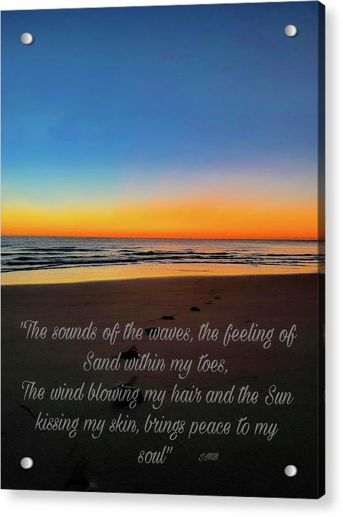 Peace To My Soul - Classic Acrylic Print