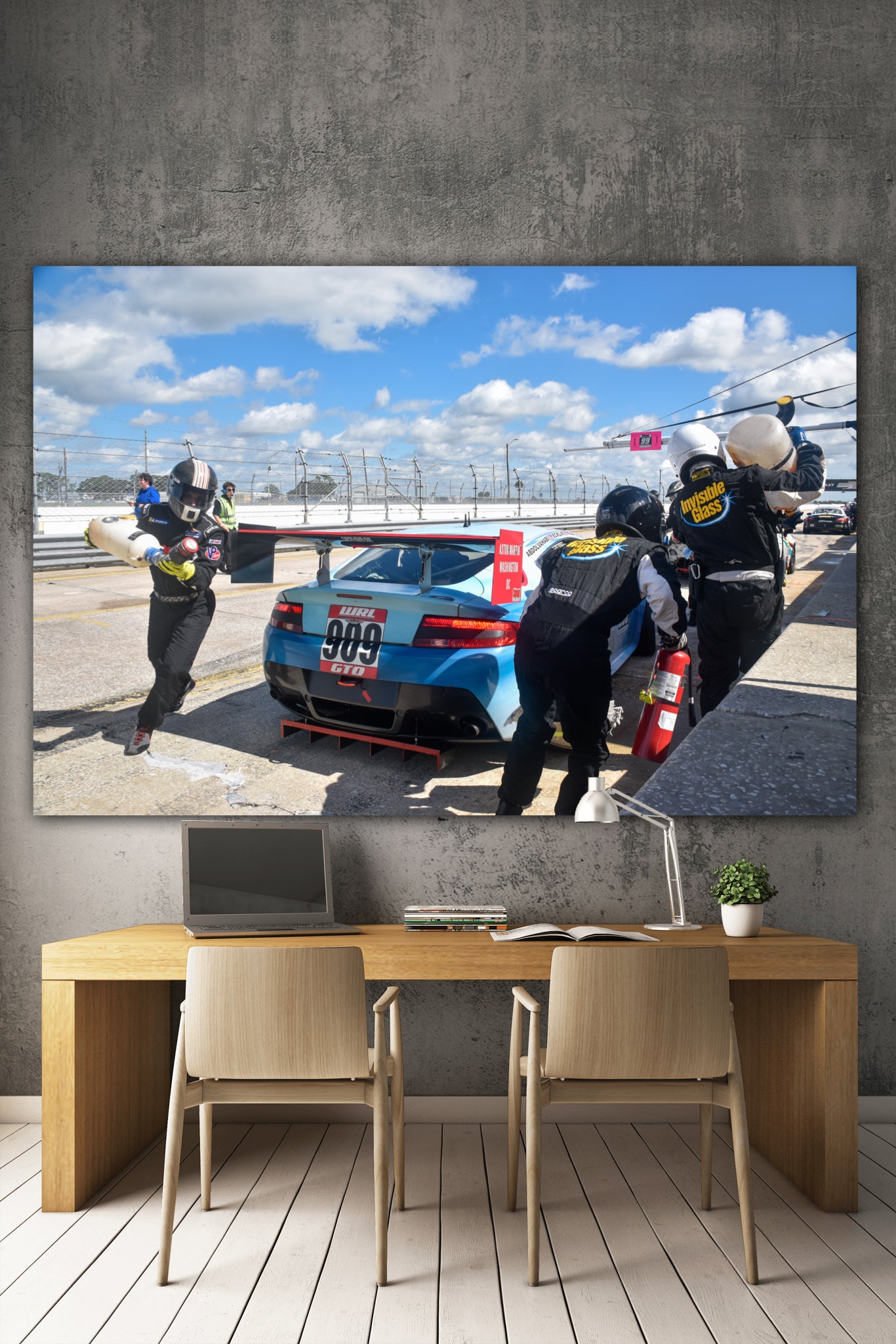 Pit Crew - Classic Canvas Print